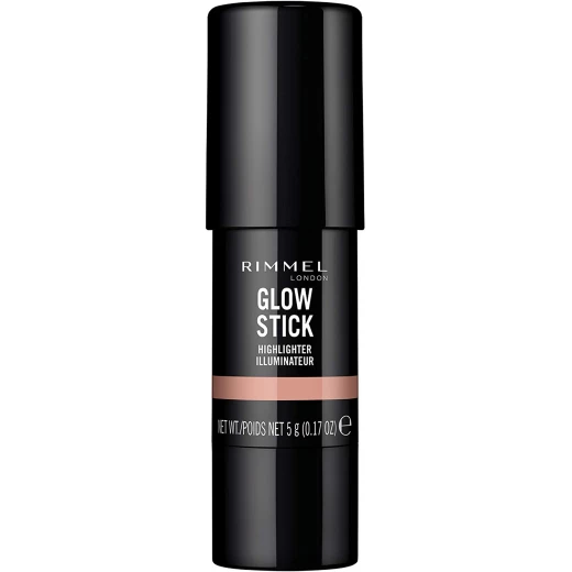 Glow Stick Highlighter Heat 003 Natural Makeup Radiant Complexion All Skin Types Blemish Coverage - Rimmel London - Image 3