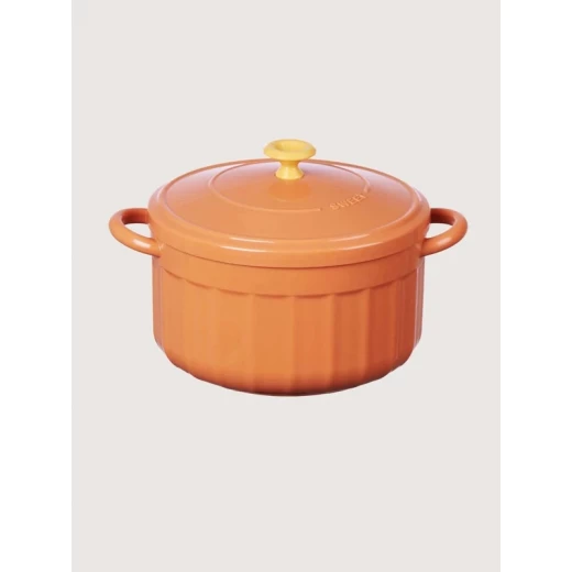 وعاء من الستانلس ستيل مع غطاء - Image 4