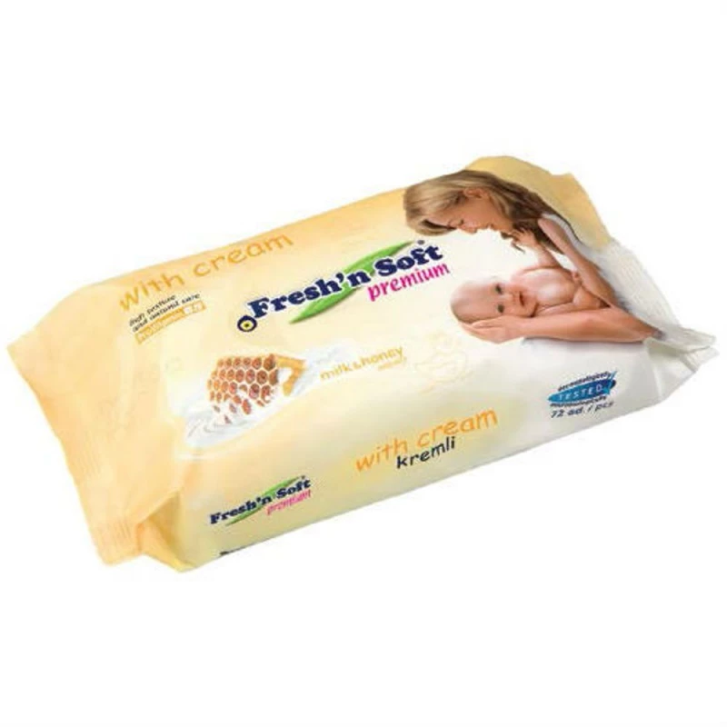 مناديل مبللة بخلاصة العسل من فريشن سوفت - Fresh n soft
