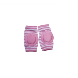 Baby Knee Protection Pad With Sponge Elastic Support, Pink