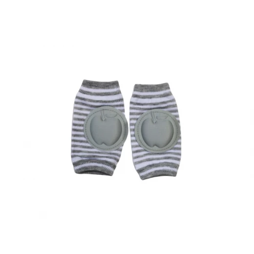Baby Knee Protection Pad With Sponge Elastic Support, Grey Baby Knee Protection Pad With Sponge Elastic Support, Grey