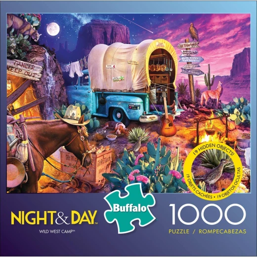 احجية تركيب، 1000 قطعة من بافلو جيمز - بافيلو جيمس - Image 3