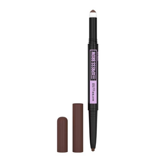 Maybelline New York Express Brow 2-In-1 Pencil and Powder Eyebrow Makeup, Black Brown, 1 Count Maybelline New York Express Brow 2-In-1 Pencil and Powder Eyebrow Makeup, Black Brown, 1 Count