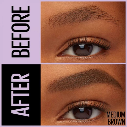 Maybelline New York Express 2-In-1 Pencil and Powder Eyebrow Makeup, Medium Brown - Maybelline - Image 4