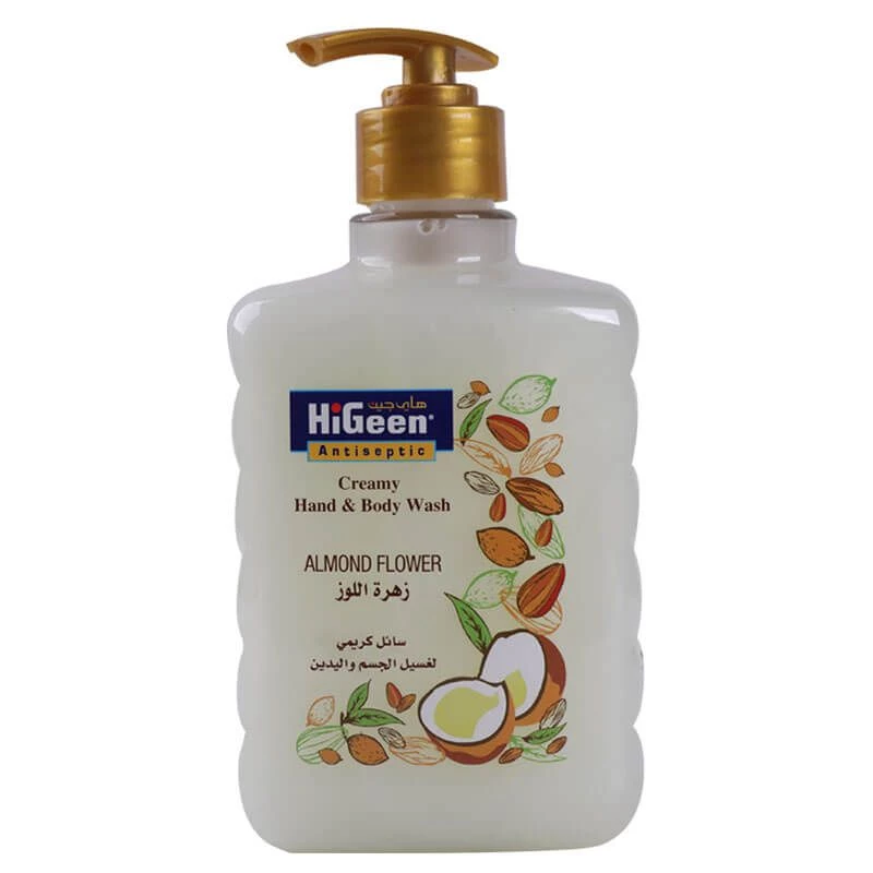 غسول كريمي لليد والجسم, بزهرة اللوز، 500 مل من هايجين - هايجين