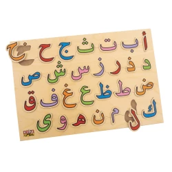 لوحة الحروف الأبجدية بالعربية من اديو فن