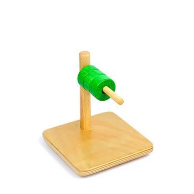 Edu Fun Discs on Horizontal Dowel Game - Edu Fun