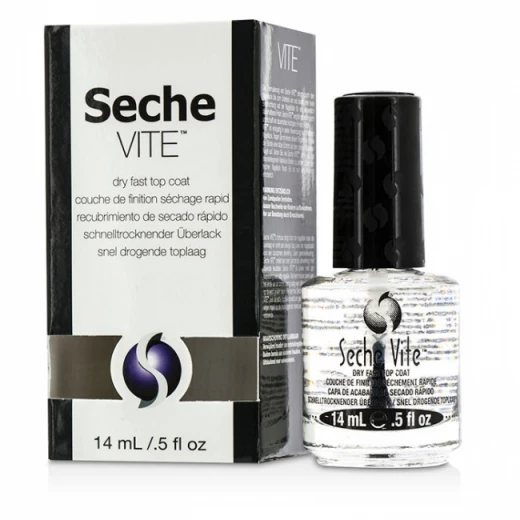طلاء أظافر Seche Vite سريع الجفاف 0.5 أونصة تركيبة سريعة الجفاف طبقة علوية شفافة تدوم طويلاً للعناية بالأظافر طلاء أظافر Seche Vite سريع الجفاف 0.5 أونصة تركيبة سريعة الجفاف طبقة علوية شفافة تدوم طويلاً للعناية بالأظافر