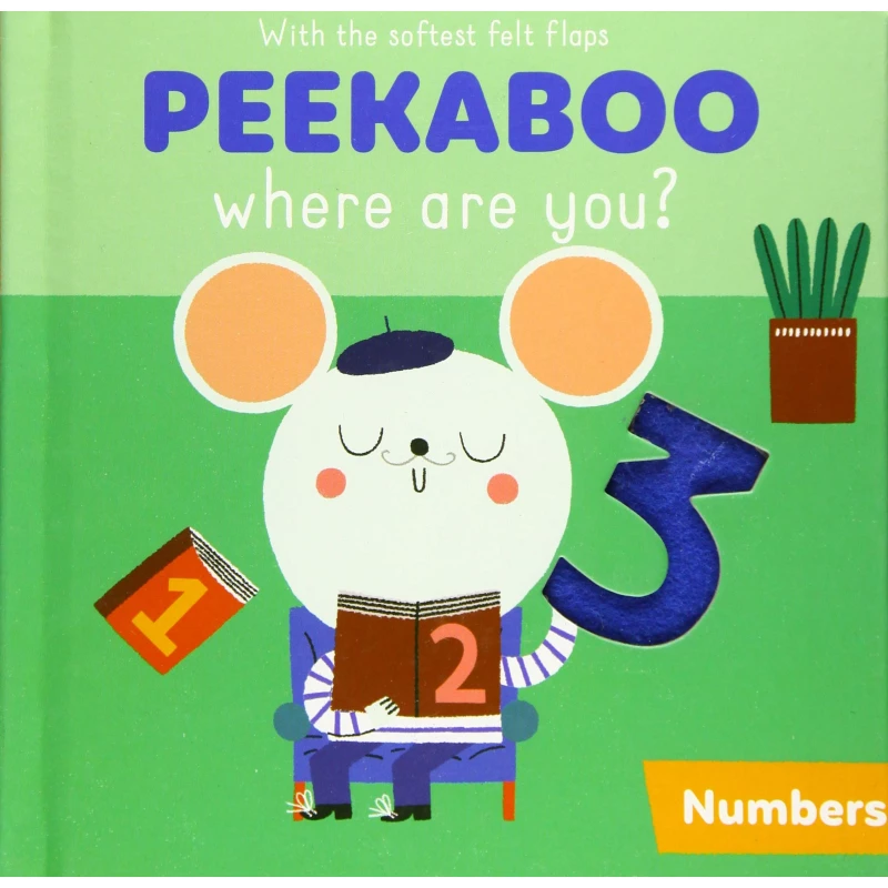 كتاب بيكابو، أين انت، الارقام  للاطفال