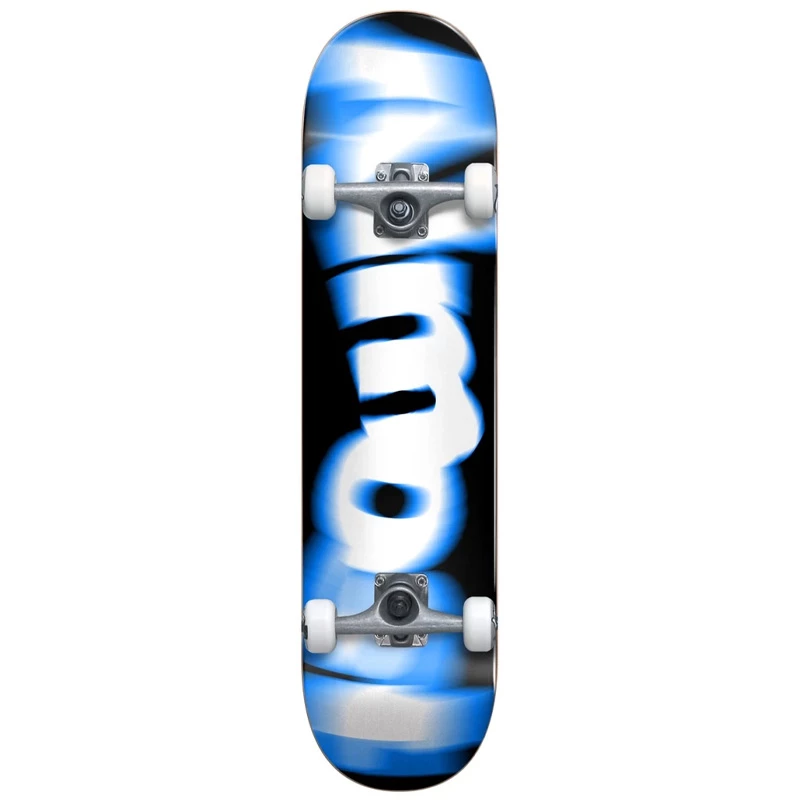 Almost Spin Blur First Push Complete Skateboard, Blue, Size 7.625 - Almost