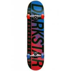 Darkstar Wordmark , Red And Blue, Size 8.0 Inches