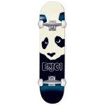 Enjoi Misfit Panda First Push Complete Skateboard, Black, 7.625 Inches - Enjoi