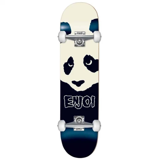 Enjoi Misfit Panda First Push Complete Skateboard, Black, 7.625 Inches Enjoi Misfit Panda First Push Complete Skateboard, Black, 7.625 Inches
