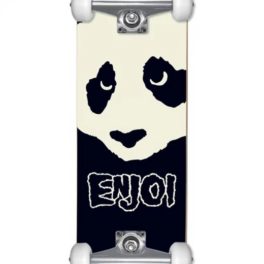 Enjoi Misfit Panda First Push Complete Skateboard, Black, 7.625 Inches - Enjoi - Image 2