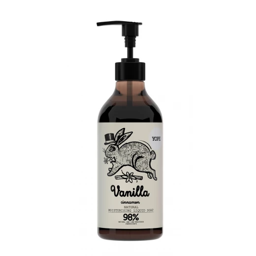 Yope Liquid Hand Soap VanIlla & Cinnamon Flavour, 500Ml Yope Liquid Hand Soap VanIlla & Cinnamon Flavour, 500Ml