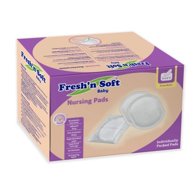 Fresh'n Soft Breast Pads,30pc - Fresh n soft