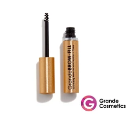 Grande Cosmetics Grandebrow-fill Volumizing Brow Gel, Tinted Or Clear Eyebrow Mascara, Soft Flexible Hold, Water Resistant