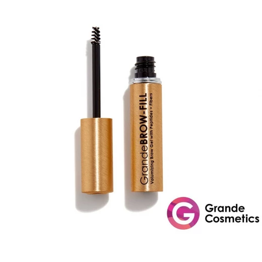 Grande Cosmetics Grandebrow-fill Volumizing Brow Gel, Tinted Or Clear Eyebrow Mascara, Soft Flexible Hold, Water Resistant Grande Cosmetics Grandebrow-fill Volumizing Brow Gel, Tinted Or Clear Eyebrow Mascara, Soft Flexible Hold, Water Resistant