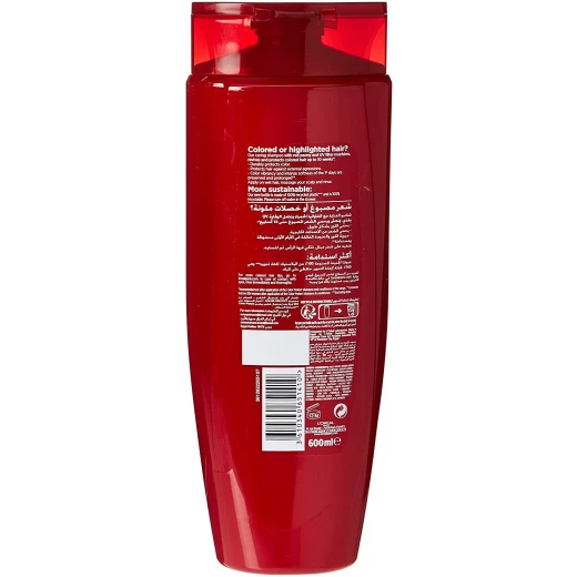 L'Oreal Paris Elvive Colour Protect Shampoo White, 600ml - L'Oreal Paris - Image 2