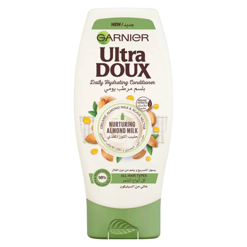 Garnier Ultra Doux Almond Milk Hydrating Conditioner 400ml - Garnier