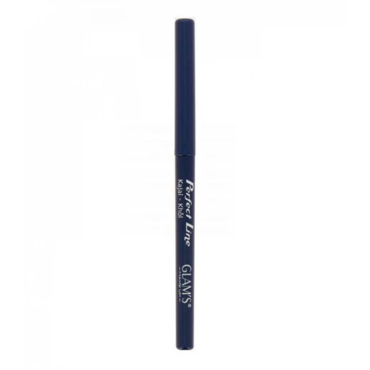 قلم تحديد العيون الأزرق من Glam's Perfect Line 717 مقاوم للماء لتطبيق دقيق مكياج عيون يدوم طويلاً - Glam perfect line - Image 2