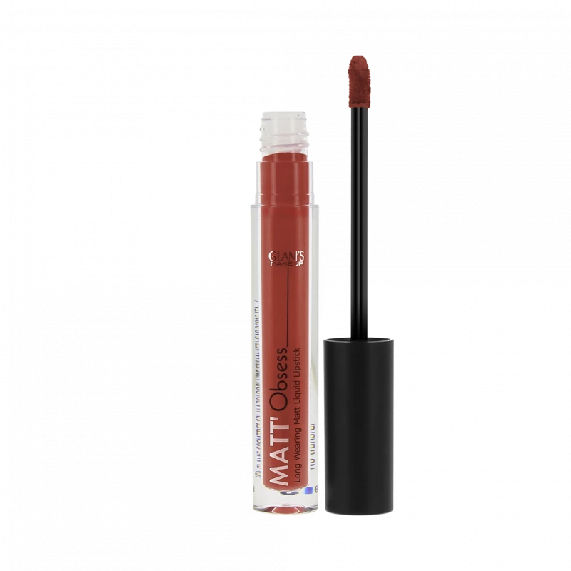 Glam Matt Obsess Liquid Lipstick Ultra Matte Finish Long Lasting Hydrating Formula All Day Wear Flawless Look - Glam