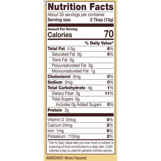 Bob's Red Mill, Flaxseed Meal, 453gram - Bob's Red Mill - Image 2