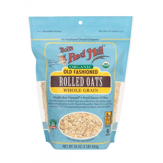 Bob's Red Mill Organic Old Fashioned Rolled Oats, 454gram Bob's Red Mill Organic Old Fashioned Rolled Oats, 454gram