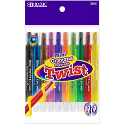 Bazic Mini Twist Crayons