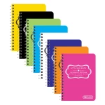 Bazic Poly Cover Spiral Notebook, 100 page, 1 Notebook - Bazic