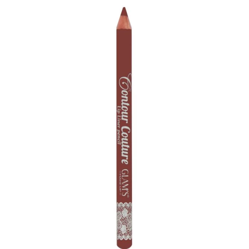 Glam's Contour Cashmere Lip Liner Long Lasting Precise Definition Makeup for All Skin Tones - Glam's