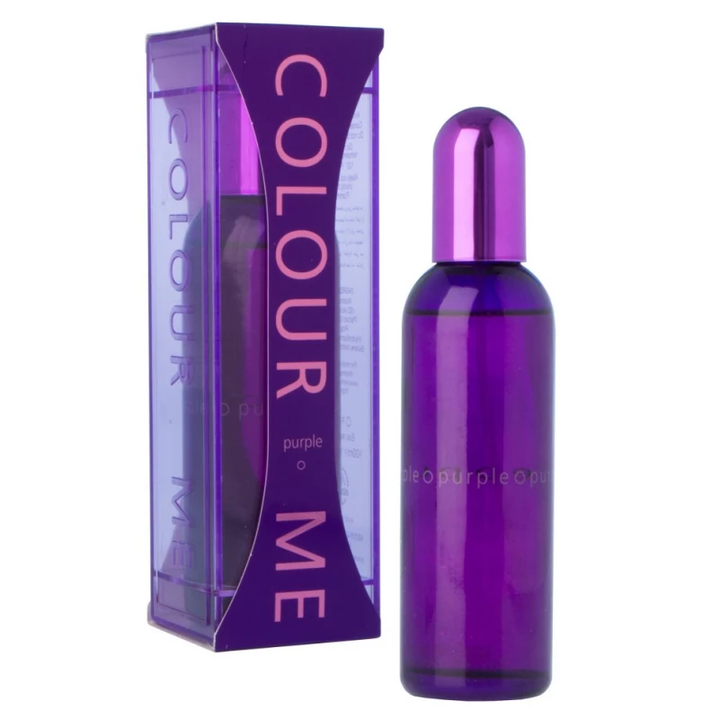 Milton Lloyd Colour Me Purple Eau de Parfum 100ml for Women Refreshing Fruity Floral Fragrance - Milton Lloyd