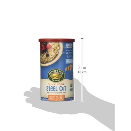 Nature's Path Organic Quick Cook Steel Cut Oat, 680gram - Nature's Path Organic - Image 4