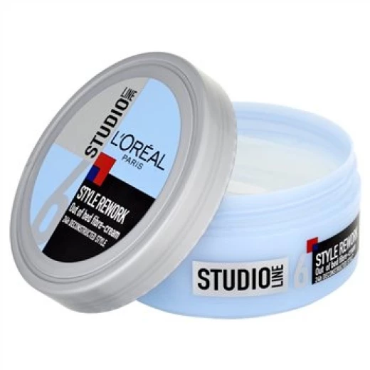 L'Oreal Studio Out of Bed Fibre Cream Gel, 150 ML - L'Oreal Paris - Image 2