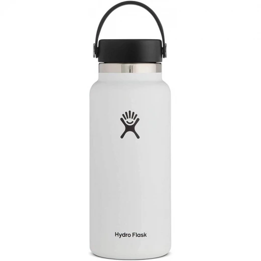 Hydro Flask Wide Flex Cap, 946ml, White Hydro Flask Wide Flex Cap, 946ml, White