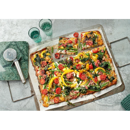 Dr. Oetker Stainless Steel Pizza Cutter, 22x8 CM - Dr. Oetker - Image 2