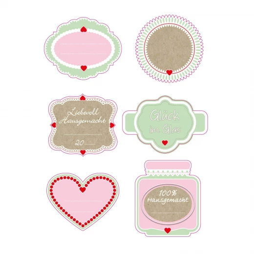 Dr. Oetker Jar Preserving Labels, 24 Pieces Dr. Oetker Jar Preserving Labels, 24 Pieces