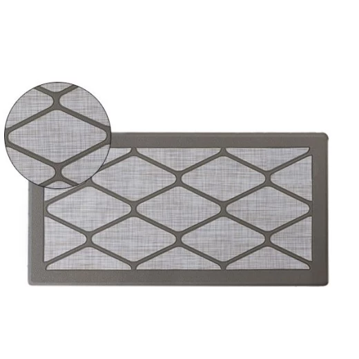 Nova Home Diamond Design Kitchen Mat, Beige Color Nova Home Diamond Design Kitchen Mat, Beige Color
