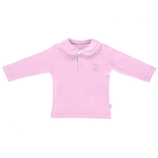 بلوزة أطفال قطن باللون الزهري الفاتح لعمر 3-6 أشهر من بيبيتو بلوزة أطفال قطن باللون الزهري الفاتح لعمر 3-6 أشهر من بيبيتو