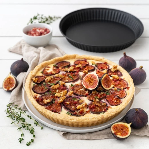 Zenker "Special - Countries" Quiche Dish, Anti-Adhesive Coating, 30X4 cm (Black) - Zenker - Image 3