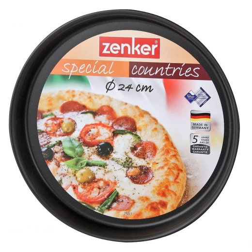 صينية بيتزا، 24.5* 2.5 سم، الاسود من زينكر صينية بيتزا، 24.5* 2.5 سم، الاسود من زينكر