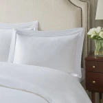 Nova Home Cruise Pillow Sham, Cotton, 2 Pieces Set, White Color - Nova Home