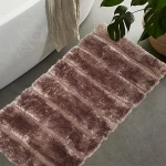Nova Home Line Pearl Bath Mat, Brown Color - Nova Home