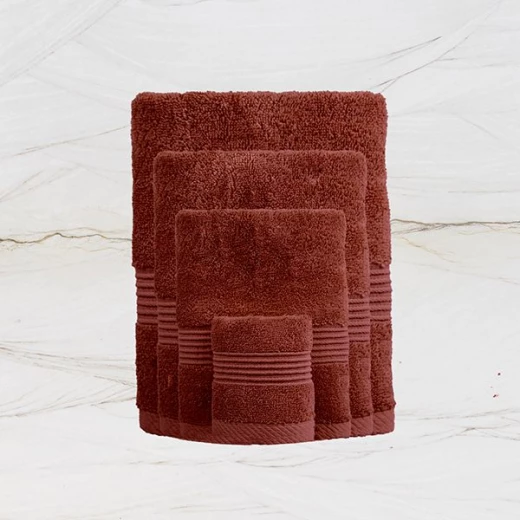 Nova home pretty collection towel, cotton, terra color, 100*150 cm - Nova Home - Image 2