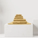 Nova home pretty collection towel, cotton, yellow color, 100*150 cm - Nova Home