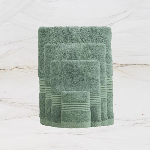 Nova Home Pretty Collection Towel, Cotton, Green Color, 33*33 CM - Nova Home - Image 2