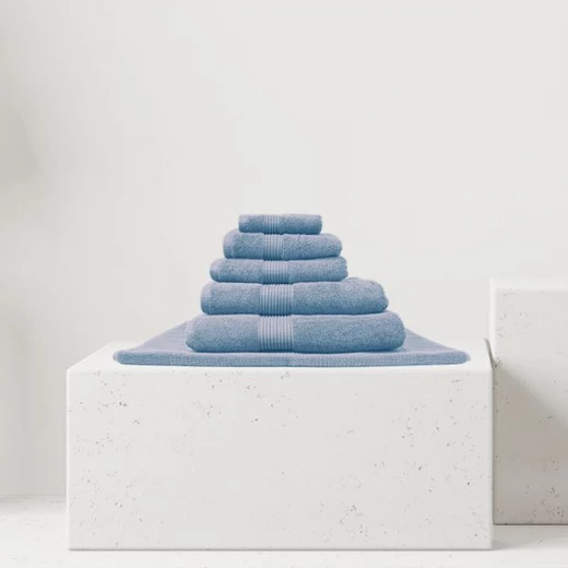 Nova home pretty collection towel, cotton, blue color, 40*60 cm Nova home pretty collection towel, cotton, blue color, 40*60 cm