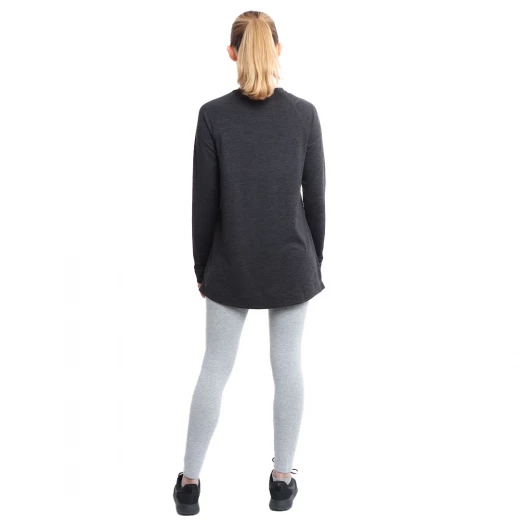 RB Women's Long Sleeve Training Top, Medium Size, Black Color - RB - Image 2