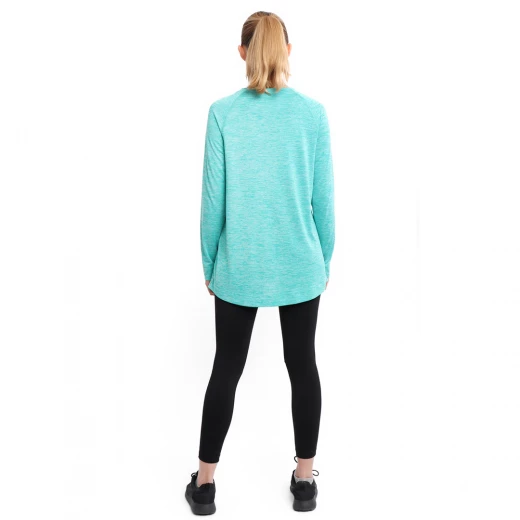 RB Women's Long Sleeve Training Top, Medium Size, Earth Green Color - RB - Image 3