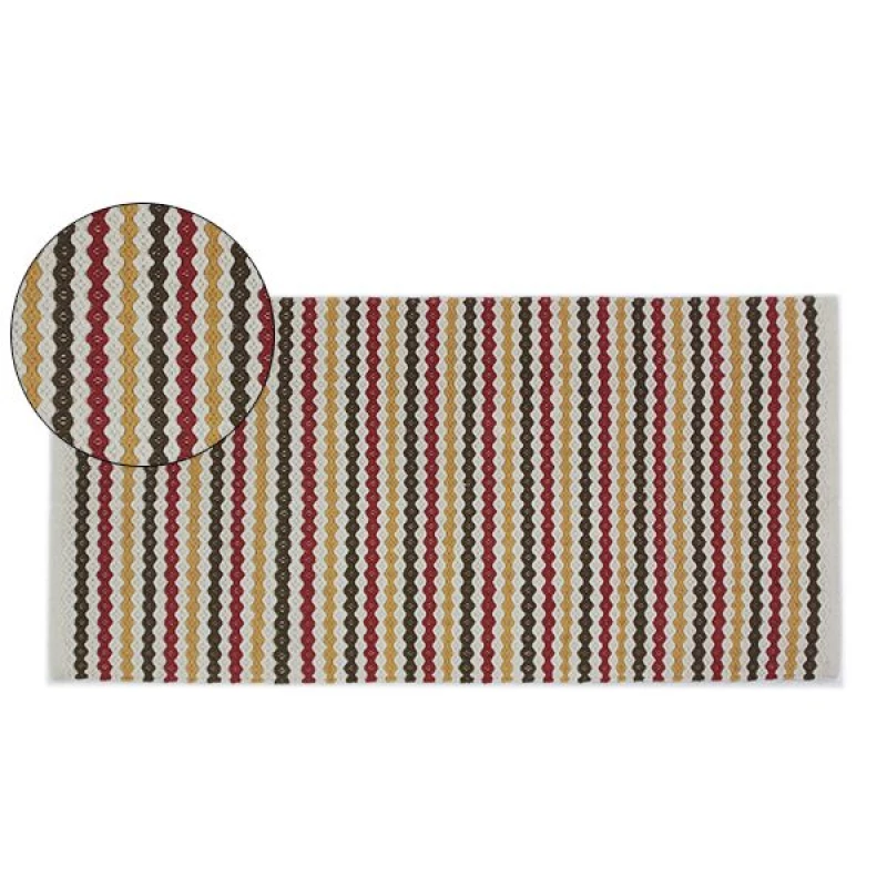 Nova Home Aspen Woven Rug, Cotton, Brown Color, 120*180 CM - Nova Home
